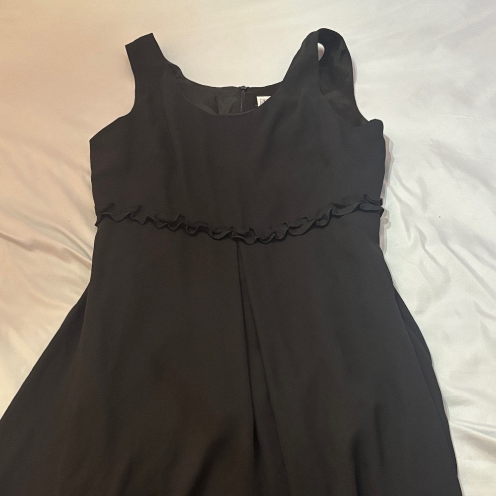 Jessica Howard Black Strapless Dress